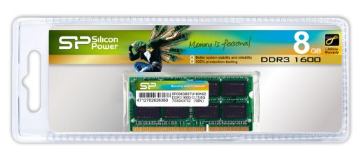 DDR3 1600 LapTop سیلیکون پاور