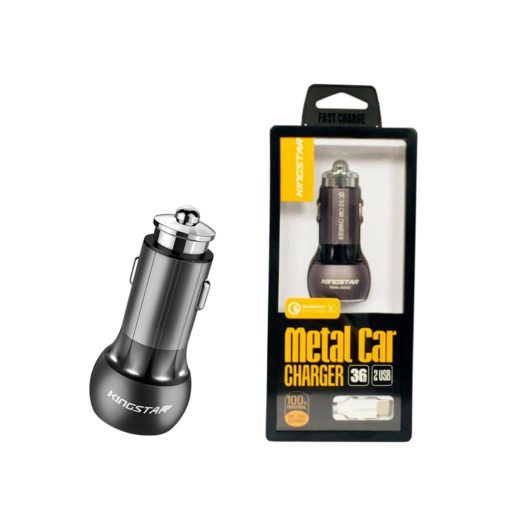 Car Charger K503QC کینگ استار