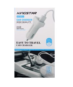 Car Charger KC103 A شارژر فندکی کینگ استار