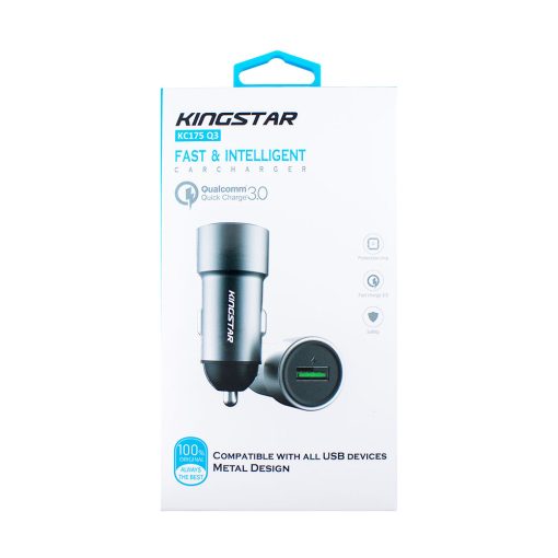 Car Charger KC175 Q3 شارژر فندکی کینگ استار