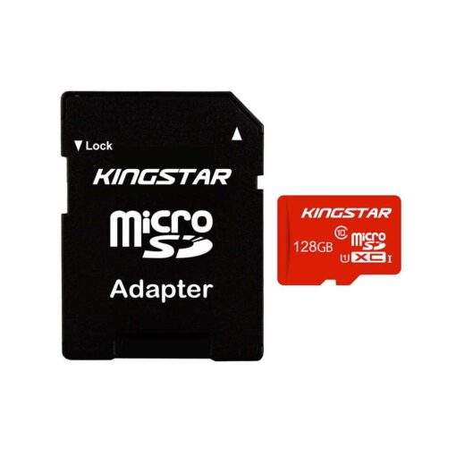 کارت حافظه کینگ استار خشاب دار مدلKingstar MicroSDHC Class 10 UHS-U1 R85