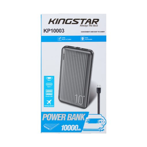 پاوربانک 10000mAh کینگ استار مدل KP10003