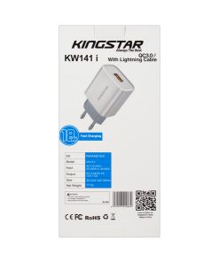 شارژر دیواری کینگ استار مدل KW141i