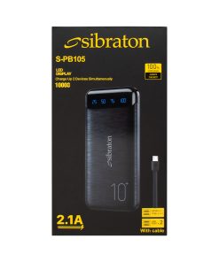 پاوربانک 10000mAh سیبراتون مدل S-PB105