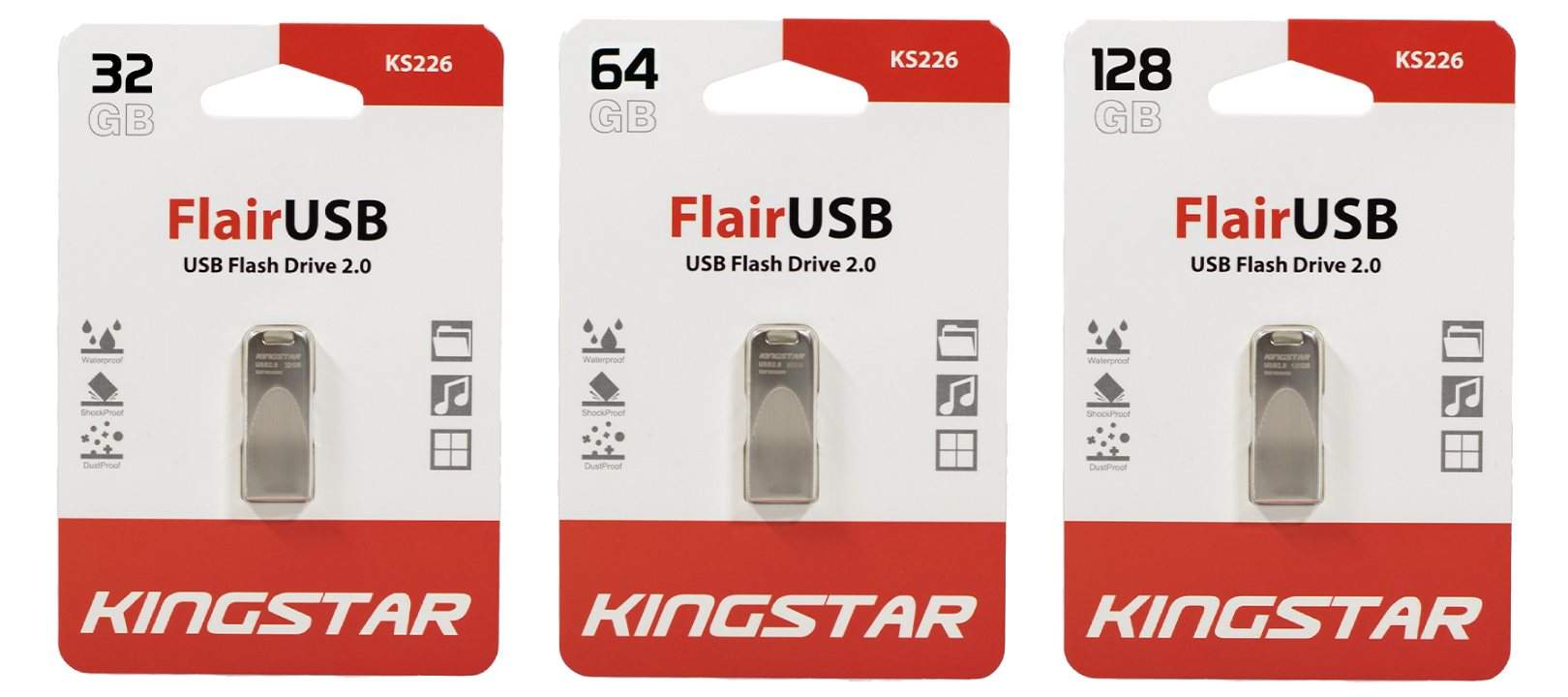 فلش مموری USB2.0 کینگ استار مدل KS226