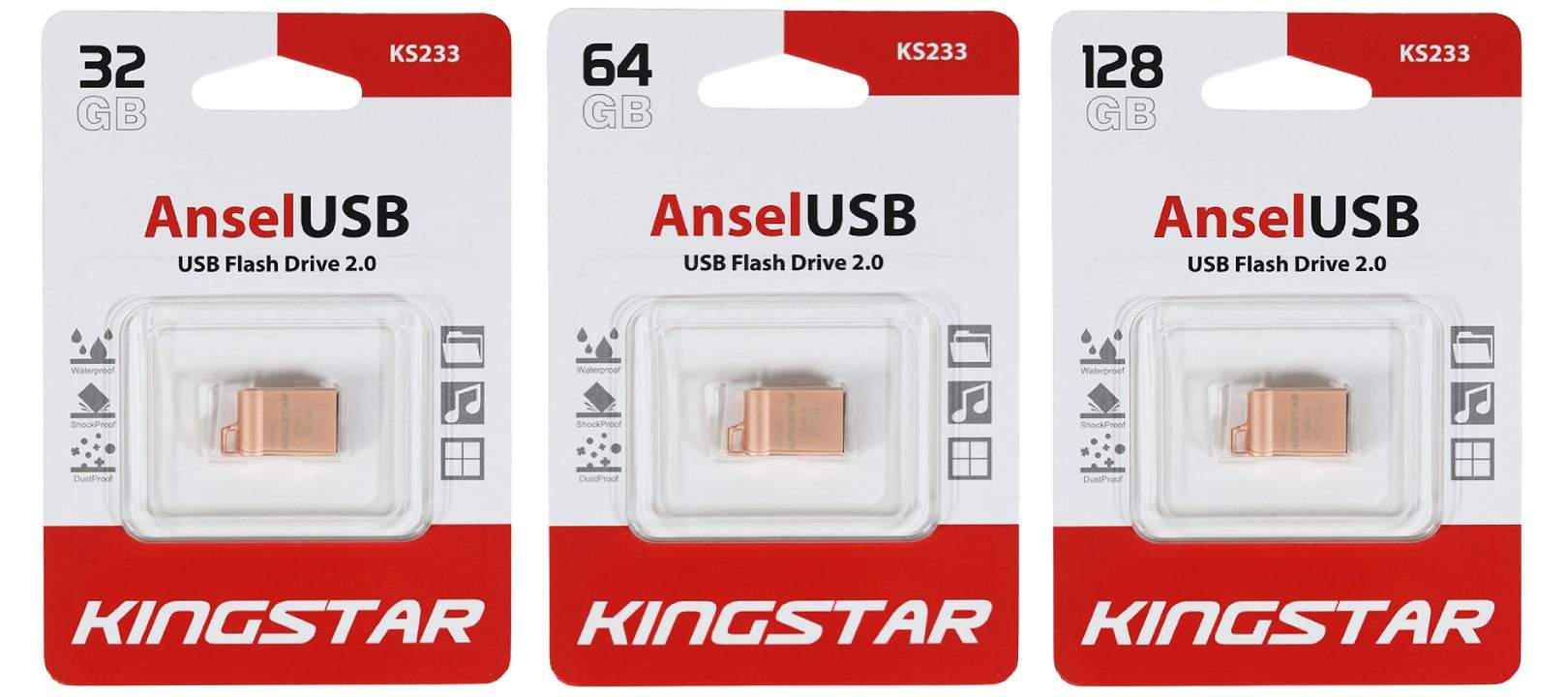 فلش مموری USB2.0 کینگ استار مدل KS233