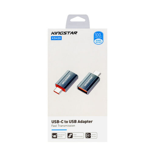 تبدیل USB به تایپ سی کینگ استار مدل KS420