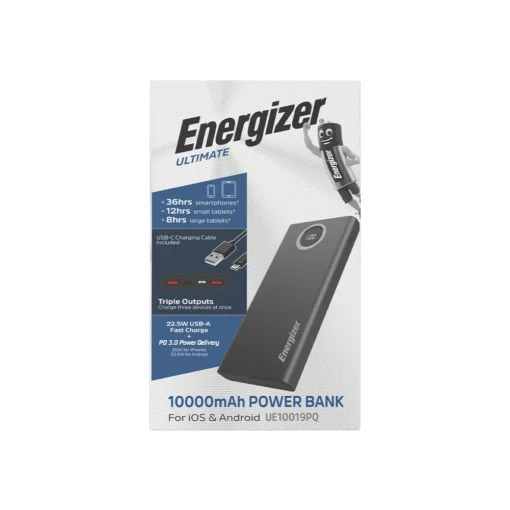 پاوربانک 10000mAh انرجایزر مدل UE10019PQ