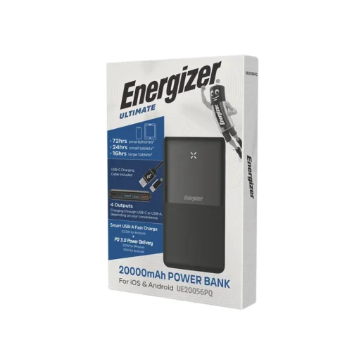 پاوربانک 20000mAh انرجایزر مدل UE20056PQ