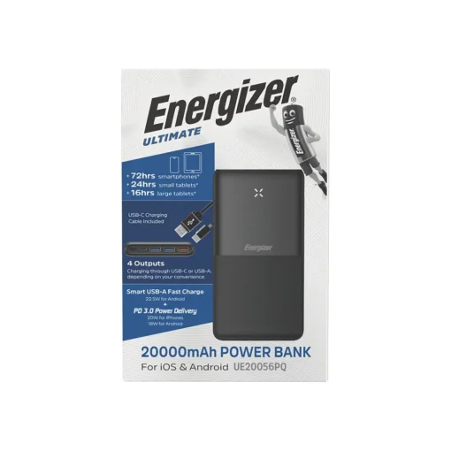 پاوربانک 20000mAh انرجایزر مدل UE20056PQ