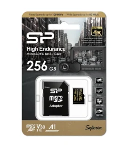 کارت حافظه سیلیکون پاور مدل Golden Series High Endurance microSDXC UHS-1