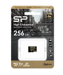 کارت حافظه سیلیکون پاور مدل Golden Series High Endurance microSDXC UHS-1