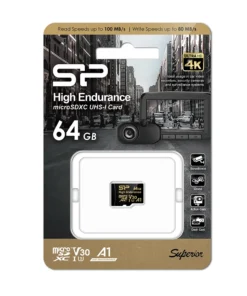 کارت حافظه سیلیکون پاور مدل Golden Series High Endurance microSDXC UHS-1