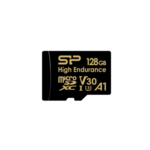 کارت حافظه سیلیکون پاور مدل Golden Series High Endurance microSDXC UHS-1