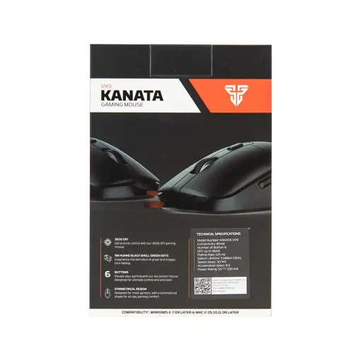 ماوس گیمینگ باسیم فنتک مدل KANATA VX9