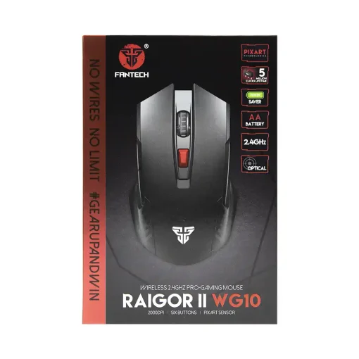 ماوس گیمینگ بی‌سیم فنتک مدل RAIGOR II WG10