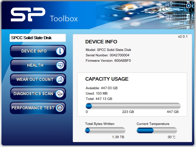 Slim S85 SP ToolBoxFree-download Software